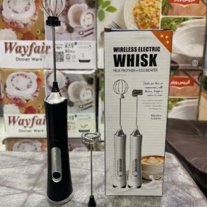 Wireless Electric Whisk – Fast & Convenient Frothing for Coffee & Milk