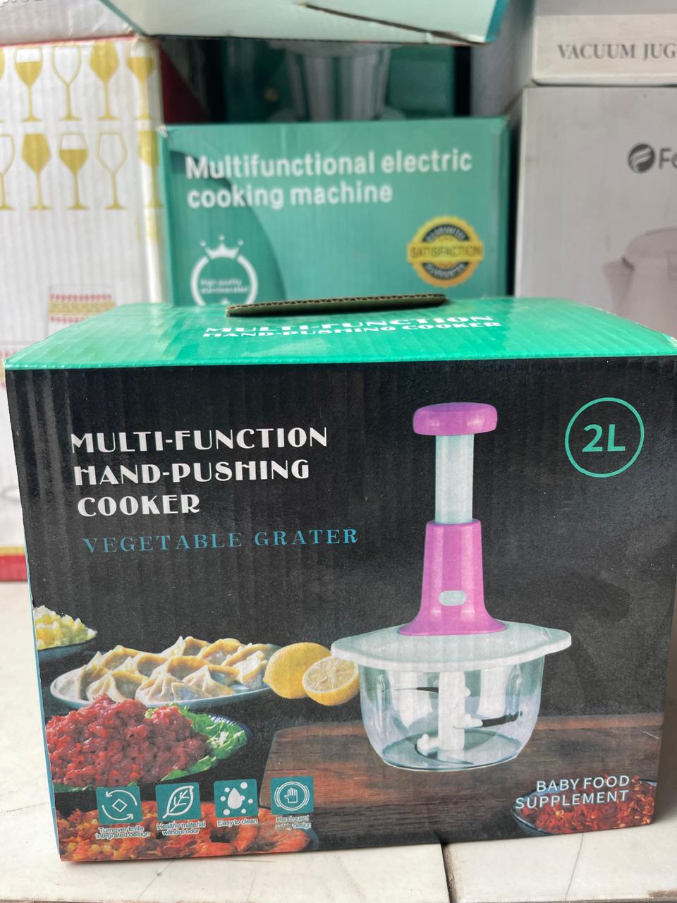 Multi-Function Hand Pushing Cooker – Easy & Fast Cooking Solution - Image 4
