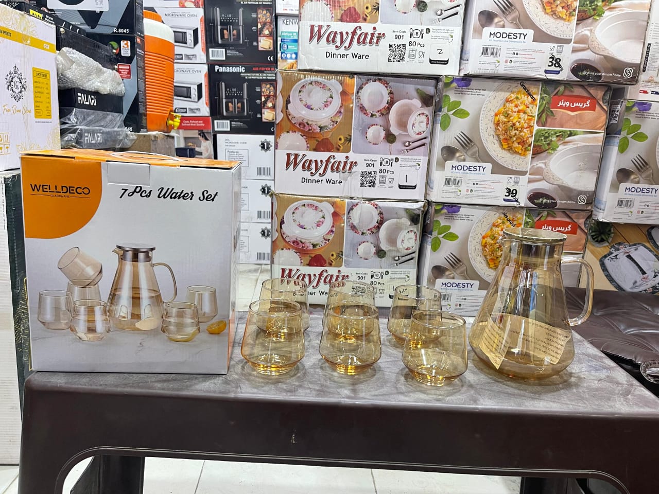 7 PC Water Set – Elegant & Durable Tableware for Everyday Use - Image 4