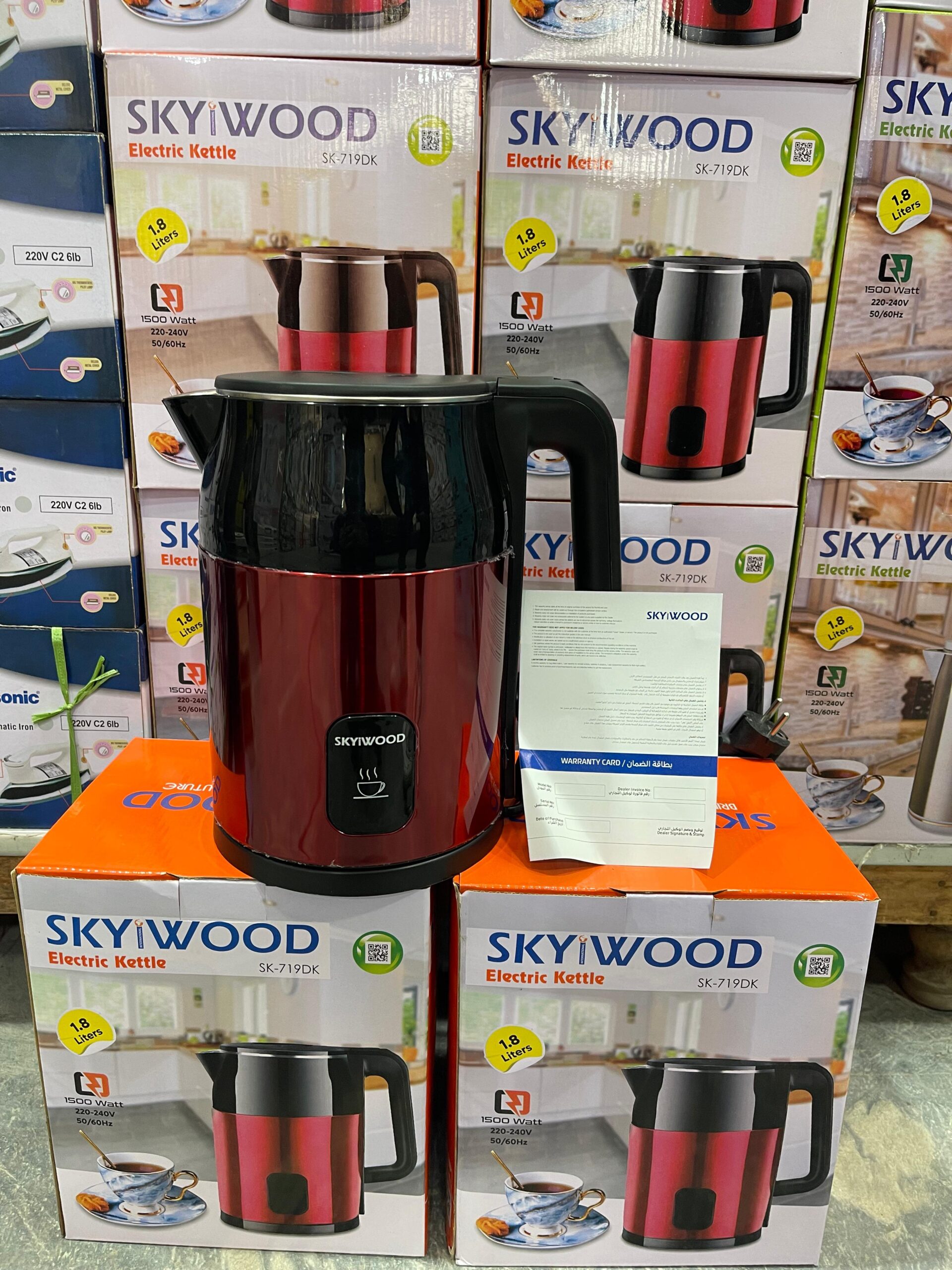 Skywood Electric Kettle – Fast, Safe & Reliable Boiling
