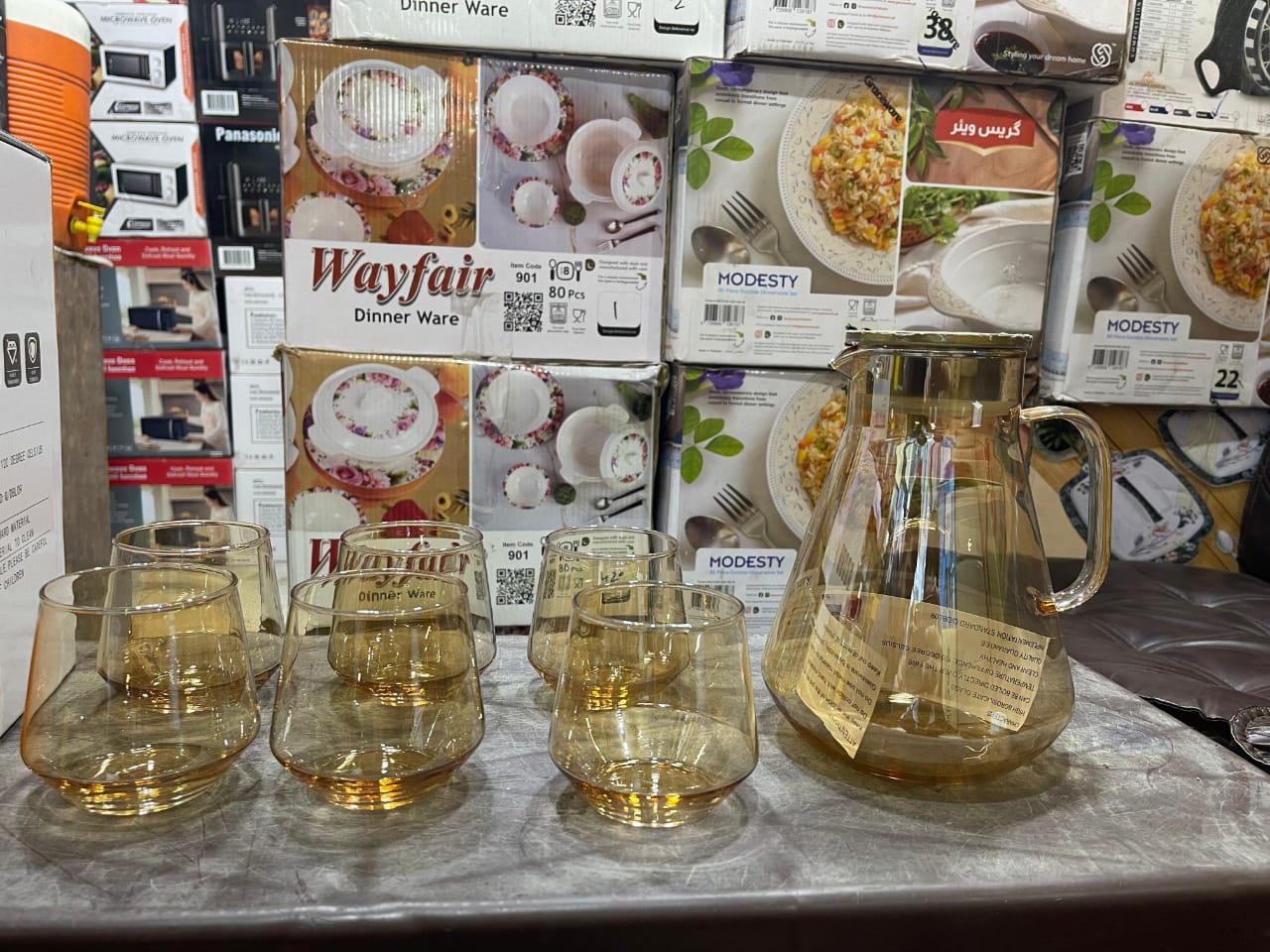 7 PC Water Set – Elegant & Durable Tableware for Everyday Use