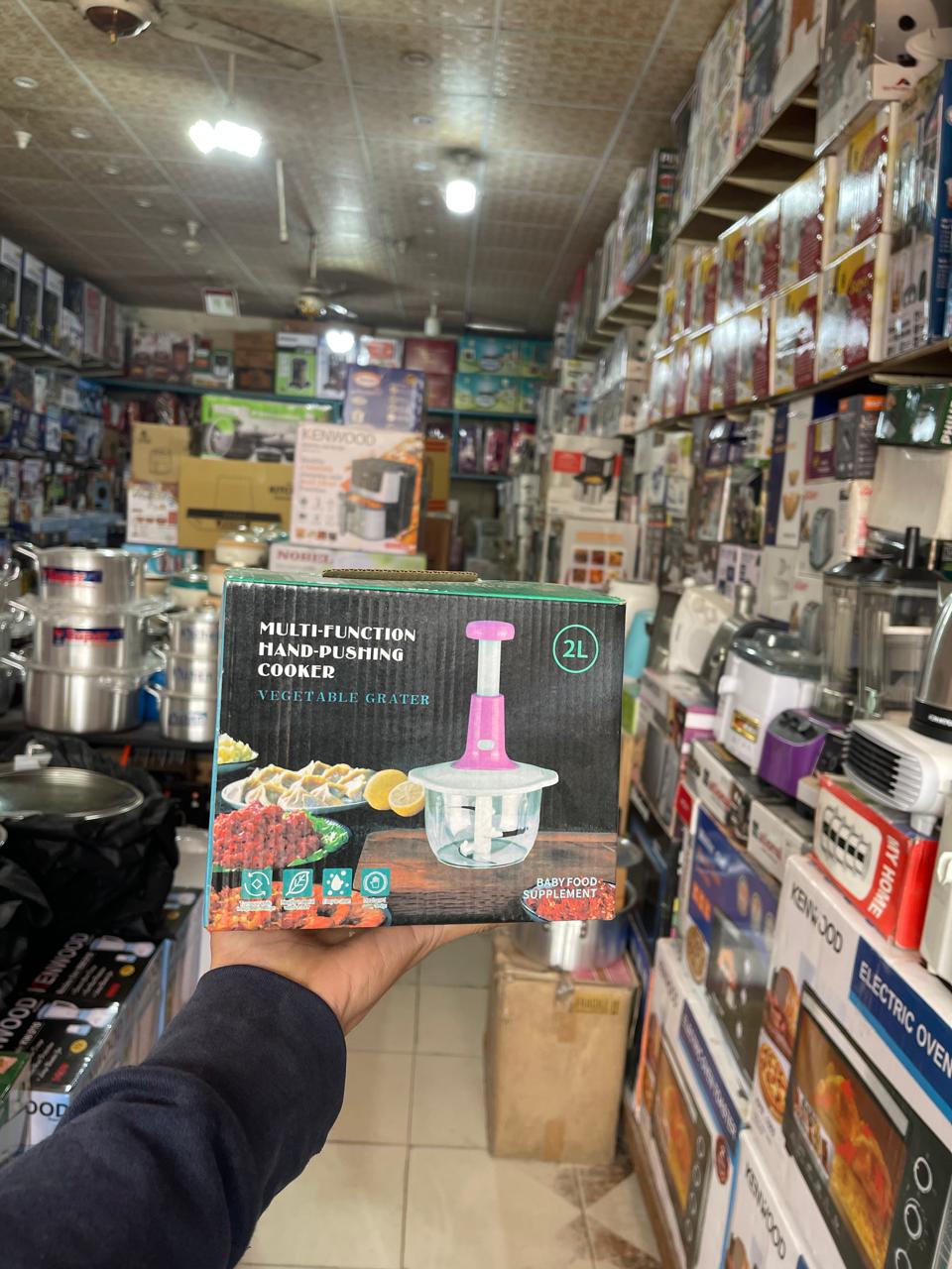 Multi-Function Hand Pushing Cooker – Easy & Fast Cooking Solution