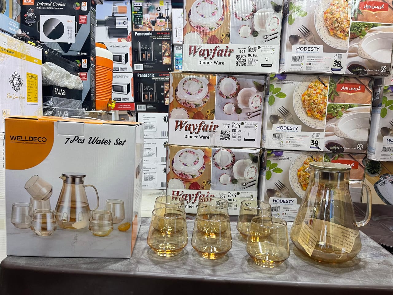 7 PC Water Set – Elegant & Durable Tableware for Everyday Use - Image 2